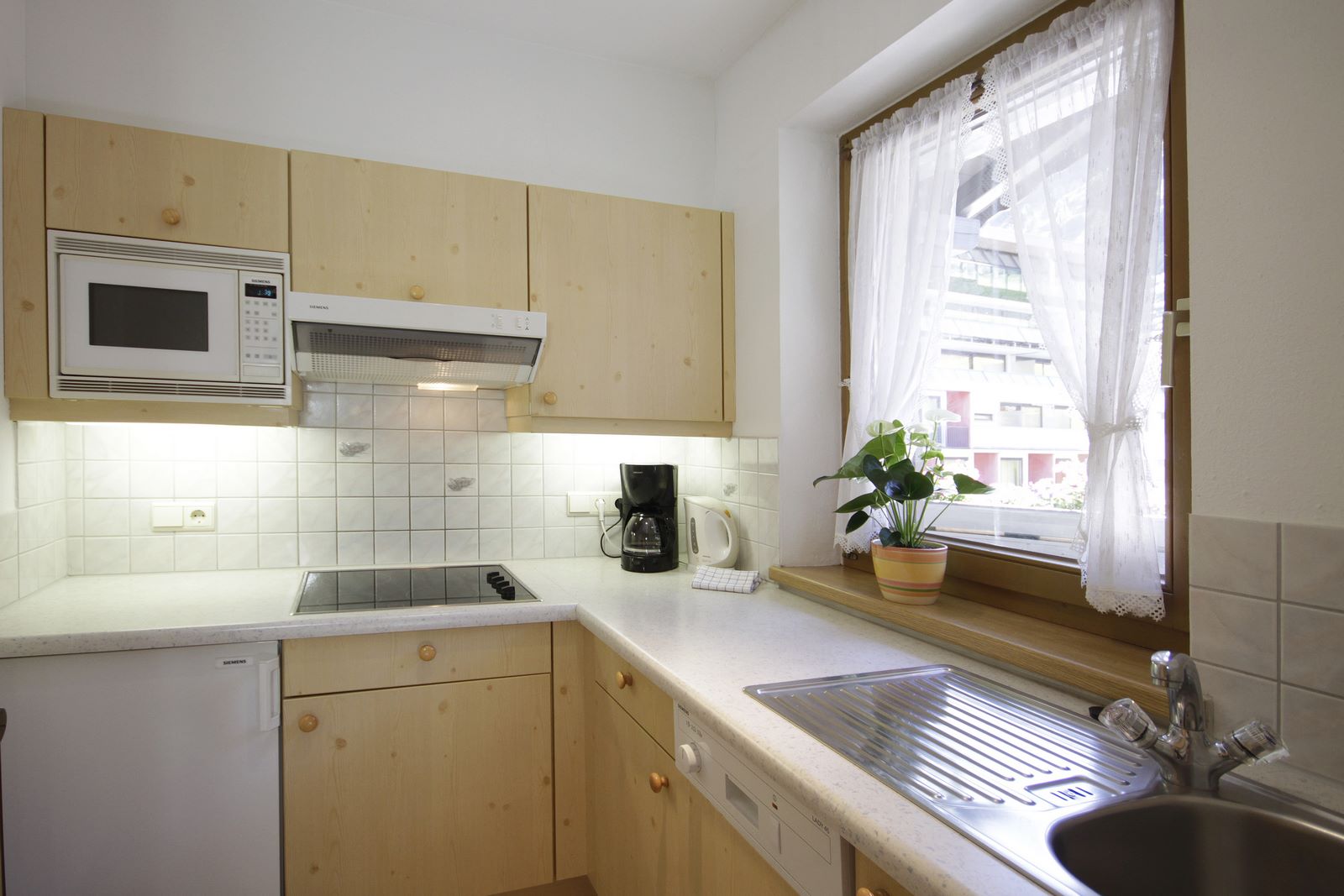 Küche im Appartement 4
