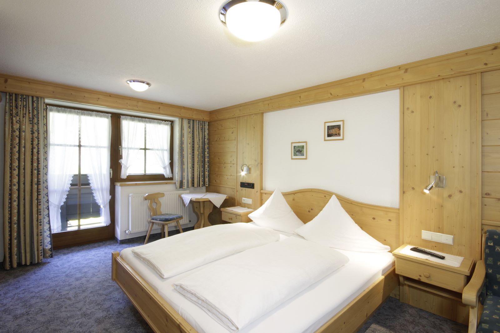 Schlafzimmer im Appartement 6