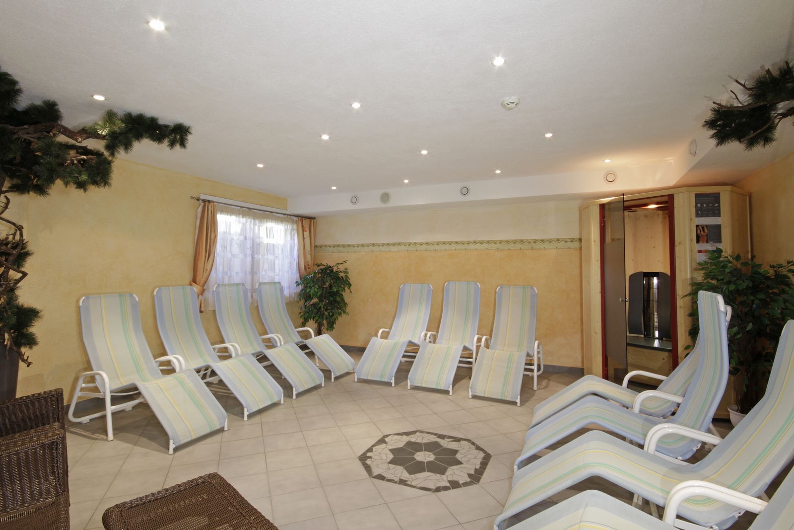 Ruheliegen in unserem Wellness Bereich